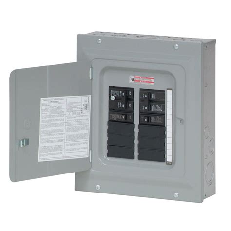 100 amp electrical box|100 amp breaker panel lowe's.